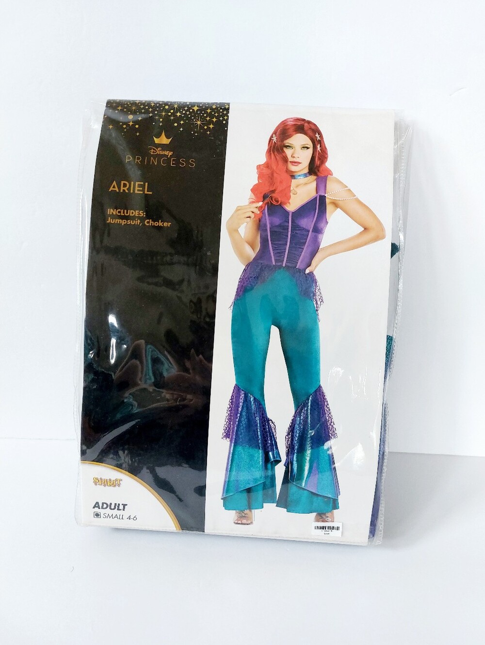 NEW 2pc Ariel Jumpsuit Costume Women's Small Spirit Halloween